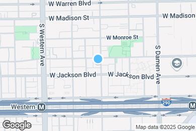 Map image of the property - 214 S Leavitt St