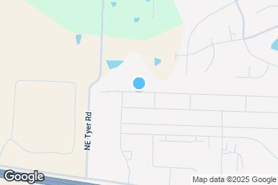 Map image of the property - 1305 NW Hilltop Ln
