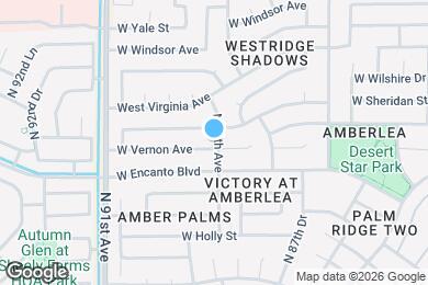 Map image of the property - 8902 W Vernon Ave