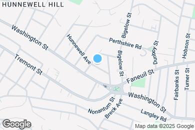 Map image of the property - 25 Hunnewell Ave