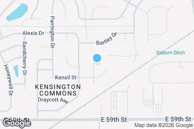 Map image of the property - 6063 Bannister Ct