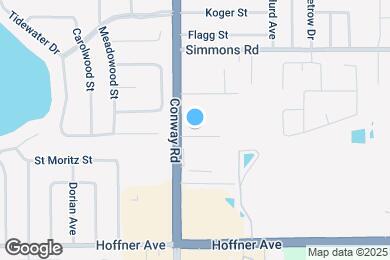 Map image of the property - 4433 Treasure Oaks Ln