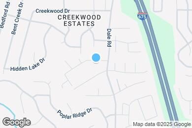 Map image of the property - 3399 Bells Landing Dr