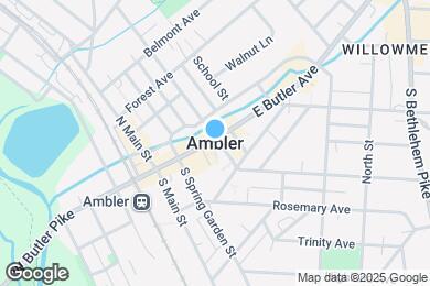 Map image of the property - 805 N Bethlehem Pike