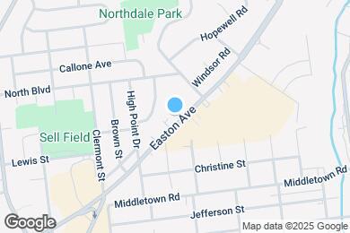 Map image of the property - 2895 Easton Ave
