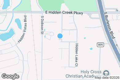 Map image of the property - 1024 Hidden Oaks Dr