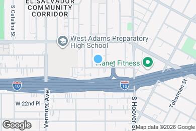 Map image of the property - 1423 W 20th St