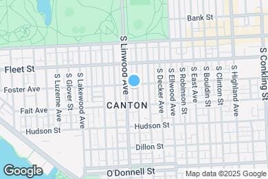 Map image of the property - 708 S Curley St