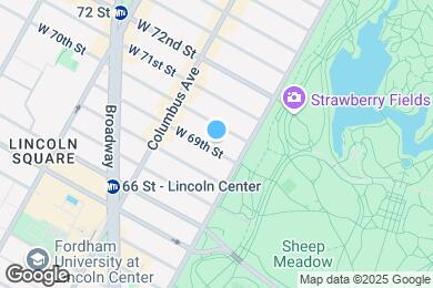 Map image of the property - 19 W 69th St