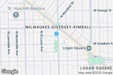 Map image of the property - 3407 W Parker Ave