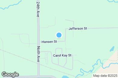 Map image of the property - 1107 Hansen St