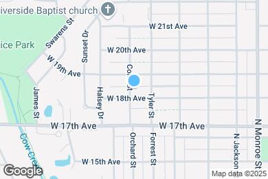 Map image of the property - 1810 Cone St
