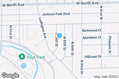 Map image of the property - 2030 N 86th St