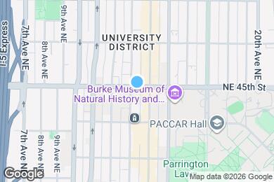 Map image of the property - 1305 NE 45th St