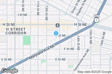 Map image of the property - 1241 G St NE