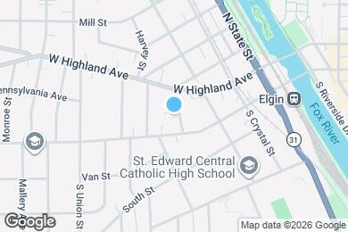 Map image of the property - 24 Lynch St