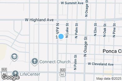 Map image of the property - 819 W Broadway Ave