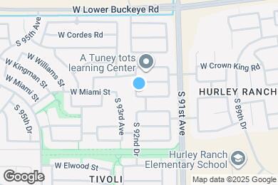 Map image of the property - 9216 W Globe Ave