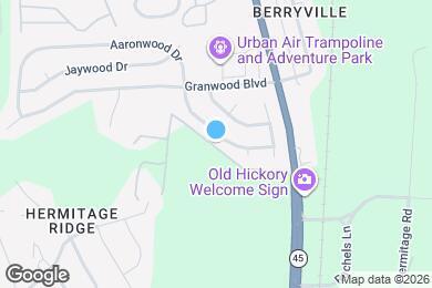 Map image of the property - 1425 Aaronwood Dr