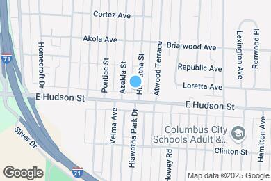 Map image of the property - 2447-2447 Hiawatha St