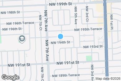 Map image of the property - 601 NW 194th St