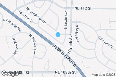 Map image of the property - 8684 NE 110th St