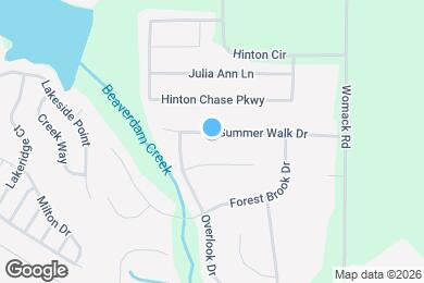 Map image of the property - 185 Summer Walk Dr