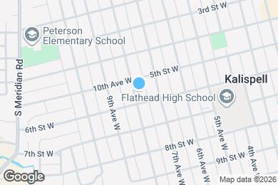 Map image of the property - 525 8th Ave W