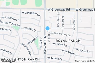 Map image of the property - 15034 N 146th Ln