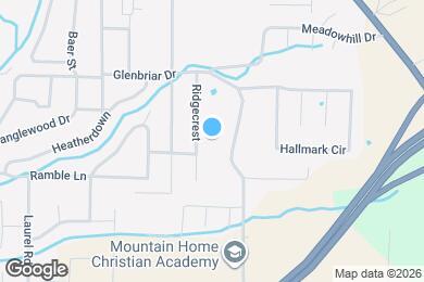 Map image of the property - Mountain Station Apartments