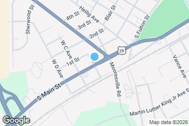 Map image of the property - 1628 S Main St