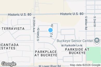 Map image of the property - 8704 S 253rd Dr