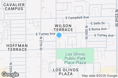 Map image of the property - 4327 N 28th St