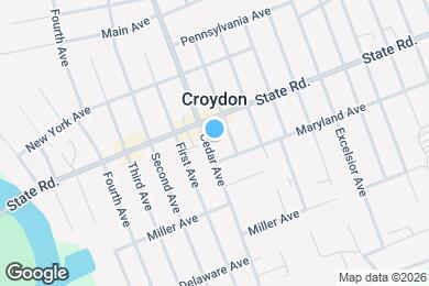 Map image of the property - 819 Cedar Ave