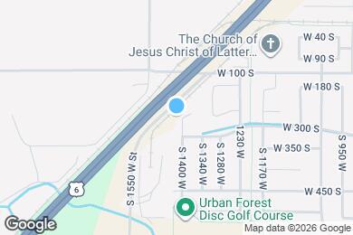 Map image of the property - 266 S 1400 W