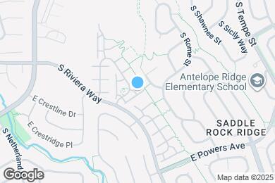 Map image of the property - 21969 E Crestline Ln