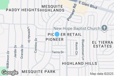 Map image of the property - 635 Las Brisas Dr