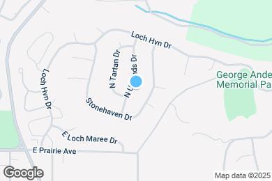 Map image of the property - 8290 N Uplands Dr