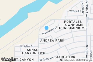Map image of the property - 3732 W Firehawk Dr