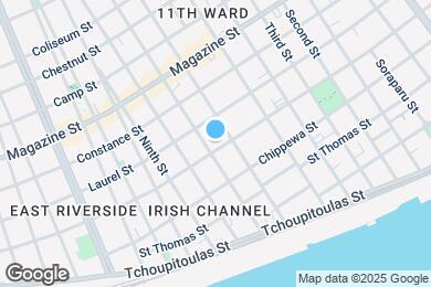 Map image of the property - 2921 Annunciation St