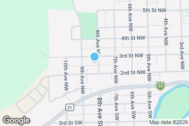 Map image of the property - 235 8th Ave NW