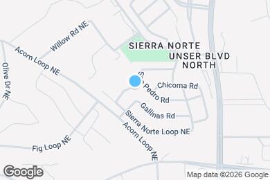 Map image of the property - 1506 Sierra Norte Loop NE