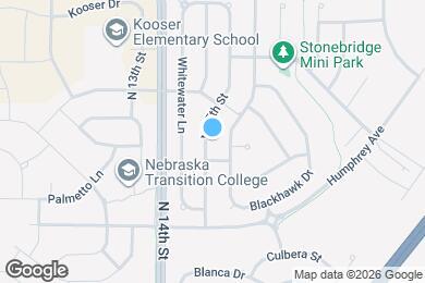Map image of the property - 7020 N 15th St