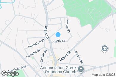 Map image of the property - 12 Davis St