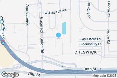 Map image of the property - 3703 Bonn Blvd