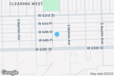 Map image of the property - 6244 W 64th Pl