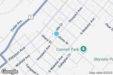 Map image of the property - 2107 Prospect Ave