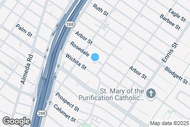 Map image of the property - 2506 Rosedale St