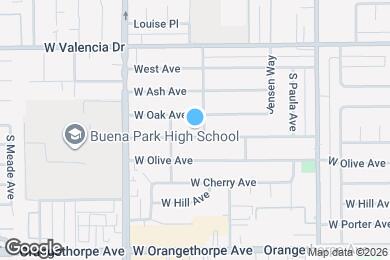 Map image of the property - 3509 W Flower Ave