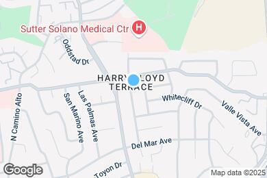 Map image of the property - 352 Los Cerritos Dr